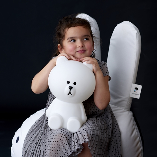 brown smal Mr. Maria Designleuchte Kinderzimmerleuchte Kinderzimmerlampe Teddyleuchte Teddylampe Bärenleuchte Bärenlampe